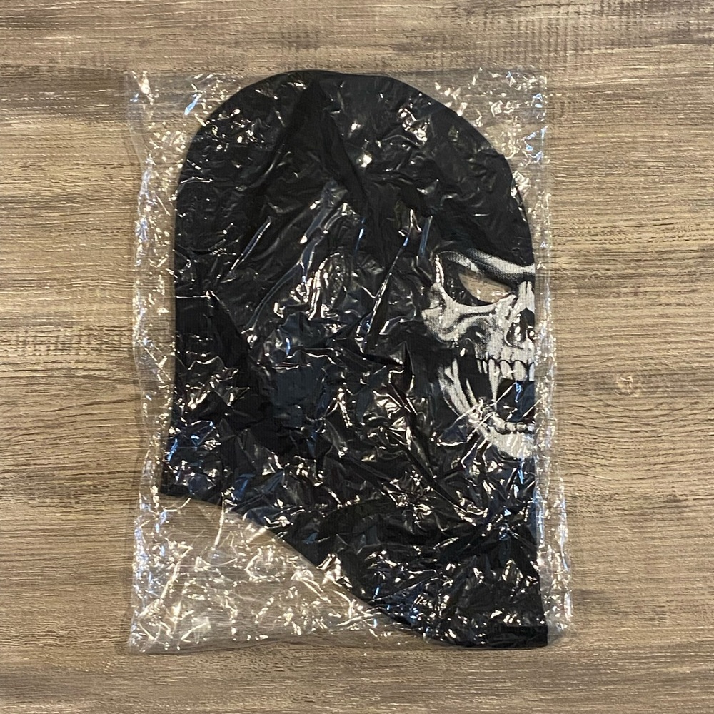 Skeleton Skull Ghost full face mask for Halloween - Picture 11 of 11